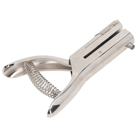 Heavy Duty Handheld Hole Punch With All Metal Construction That Delivers 6mm Holes Through Up To 20 Sheets, desk ready
