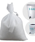 Heavy Duty Cold Brew Coffee Filter Bags 100 Pack No Fuss Disposable Brewing Sacks for 5 Gallon Systems with drawstring.