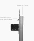 Heavy Duty 20x24 Inch Wall Or Ceiling Access Panel Waterproof Drywall Cutout Aluminum Frame with wall-mountable screws.