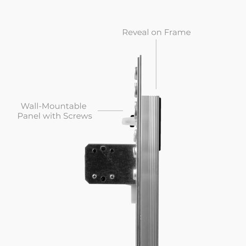 Heavy Duty 20x24 Inch Wall Or Ceiling Access Panel Waterproof Drywall Cutout Aluminum Frame with wall-mountable screws.