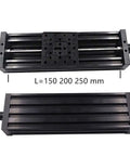 Premium 3D Printer Parts Z Axis Lead Screw T8 Bundle Kit For C-Beam Sliding Table DIY Projects Linear Actuator 150mm 200mm 250mm Length Durable Metal Screw With Lead 4mm For Smooth Precision Motion, black metal linear actuator with T8 lead screw