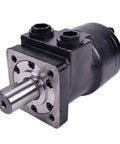 4-Bolt Hydraulic Motor CM004P Built Tough High-Torque Industrial Powerhouse With 0.25 Inch Shaft Keyway, front view