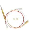 Outdoor Patio Heater Thermocouple Replacement Universal Fit with M8 x 1 Connection Nuts, M6 x 0.75 Threaded Head, 16.2 Inch Long