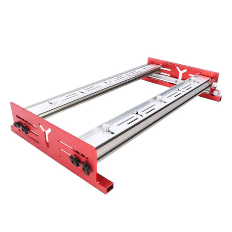 Router Sled Kit For Bench Top Board Milling And Slab Flattening Panel Milling Machine Router Sled Board Mill Surfacing Jig angle view