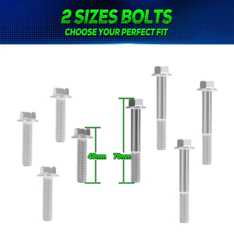 Heavy Duty 2 Inch Receiver Tow Hitch For Zero Turn Mowers, Golf Carts, ATVs And Trailers, Built Tough And Ready For Lawn Tractors, Garden Gear, And Farm Use On Any Terrain; 2 sizes bolts 40mm and 70mm