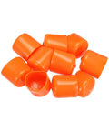 Durable 25mm Inner Diameter Rubber End Caps Set of 10 Round Vinyl End Cap Covers for Screw Threads and Pipe Ends Orange
