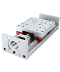 Beefy Sliding Stage Travel Z Axis Motion Table With SFU1605 Ball Screw And HGR20 Linear Guides Nema24 Nema32 Compatible 200 mm stroke