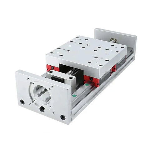 Beefy Sliding Stage Travel Z Axis Motion Table With SFU1605 Ball Screw And HGR20 Linear Guides Nema24 Nema32 Compatible 200 mm stroke