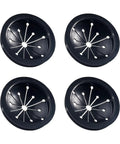 4 Pack Garbage Disposal Splash Guard Rubber Inserts 3.1 Inch Kitchen Sink Drain Guard Baffle Replacement Covers