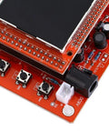Handheld DIY Oscilloscope Kit With 1 MSPS Real Time Sampling, 2.4 Inch Color TFT Display circuit board close-up view