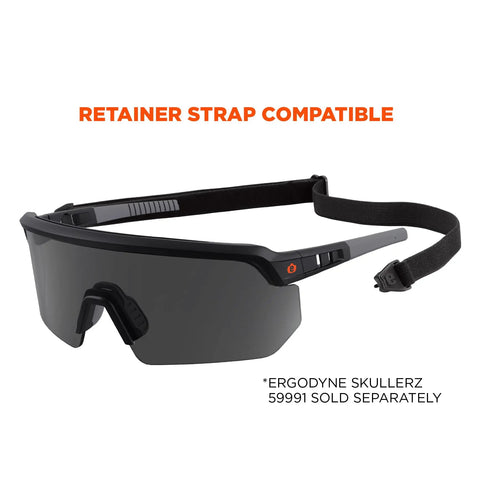 Legit Tough Oversized Blade Style Safety Glasses With Ansi Z87 Plus Rating And Custom Flex Fit Temples For Built Different Impact Resistance And Clear Peripheral Vision At Work