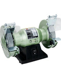5 Inch Bench Grinder Cranking 3000 Rpm Pure Copper Motor Runs Smooth Low Vibration Spark Arrestor Eye Shield Included