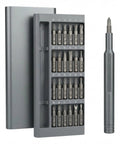 25 In 1 Magnetic Precision Screwdriver Set For Phones Laptops PCs PS5 Controllers Switches Watches Glasses And Small Electronics Handy Mini Repair Kit For Quick Fixes And Everyday Tech DIY, with metal case and detachable bits