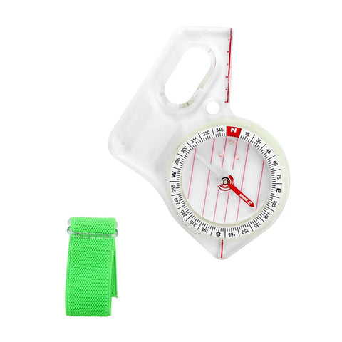 Must Have Outdoor Map Reading And Orienteering Thumb Compass With Integrated Navigation Map Ruler For Hiking Camping And Emergency Situations