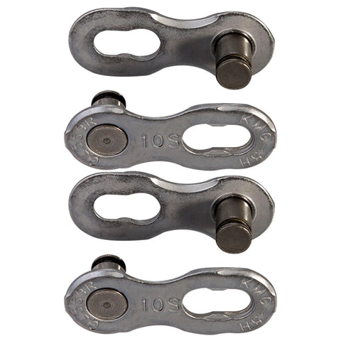 Four EPT MissingLink Joining Links for 10 Speed Chains, 2 Pairs 4 Quick Release Links, Reusable Anti Rust Technology, Salt Spray Tested 650 Hours