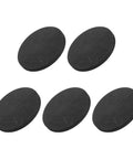 Round Graphite Block Disks 60x5mm High Purity Graphite Plates For Melting Casting And Electrolysis Top Notch Lab Grade Pack Of 5