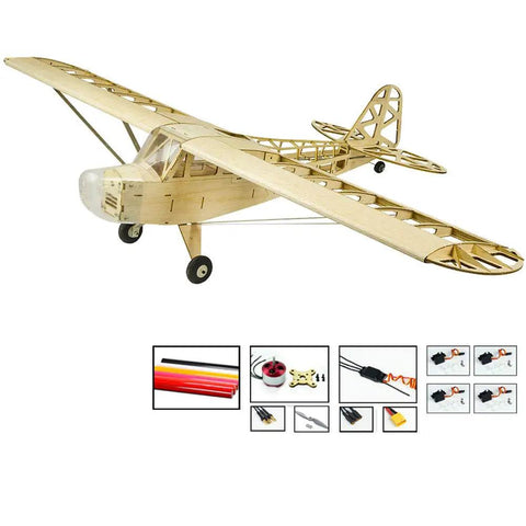 Detachable Wing 47 Inch RC Airplane Kit Upgrade With Pro Grade Motor ESC Servo And Covering Film For Adults