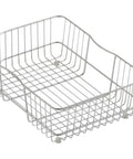 High Quality Stainless Steel Rinse Basket Fits Executive Chef And Efficiency Kitchen Sinks In The Right Bowl For Flat Rim Sinks