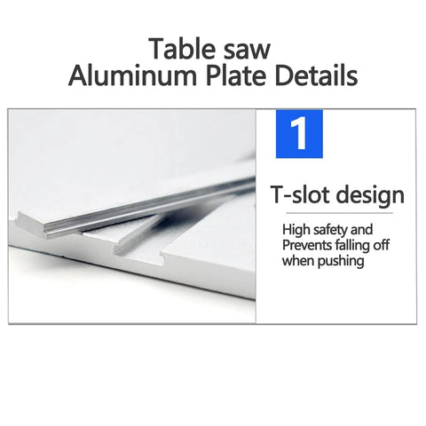 Kickass Aluminum Router Table Insert Plate And Slick T Slot Mounting for Heavy Duty Woodworking bench with T-slot design.