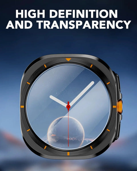 Four Pack For 47mm Galaxy Watch Ultra Screen Protectors, 9H Tempered Glass, Bubble Free Install, Scratch Resistant Shield