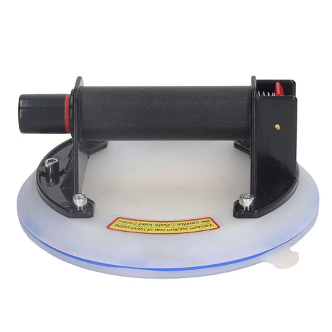 Heavy Duty Vacuum Suction Cup Lifter Tool For Glass Ceramic Tiles And Car Shells With Strong Grip Durable Abs Silicone Build shown from the top angle.