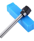Alt Tag: Collet Chuck Holder with Straight Shank for CNC Milling and Lathe Tooling heavy duty clamp high rigidity metal construction