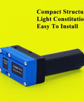 Mini Multi Stage Vacuum Generator With Pneumatic High Flow And Suction For Precision Parts Handling, Blue Color BM20 B
