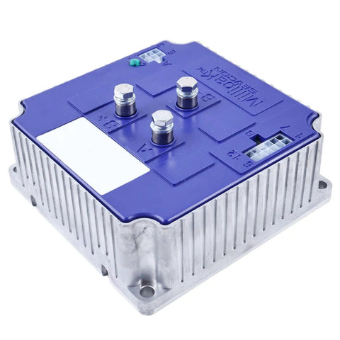 No Drama Plug And Play Control Module 1600412 for JLG T350 T500J, blue electronic unit with connectors, OEM part.