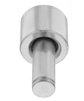 Heavy Duty Hydraulic Pallet Jack Handle Steel Pressure Roller Replacement Featuring Slick Polished Coating, close-up view.