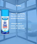 Ammonia Free Glass Cleaner With No Drip Foaming Action For Streak Free Shine On All Glass Surfaces 15 Ounce Bottle in room setting