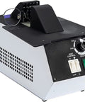 Top Shelf 1500W Eyeglasses Frame Heater With Adjustable Temp Controls And Hot Cold Air Toggle For Pro Optical Repair Station Setup, side view of unit with controls.