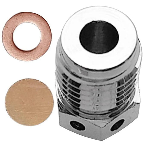 High Pressure Scuba Burst Disc Assembly For Tanks Regulator Valves Stainless Steel Burst Disc Kit components