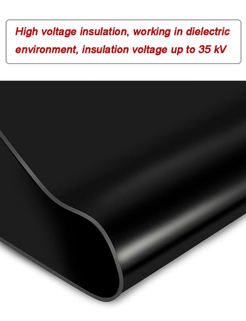 Rock Solid Premium Anti Slip Rubber Pad Oil Resistant Heavy Duty Floor Mat For Workshops Garages And Job Sites A Hardcore Workhorse Built To Handle The Daily Grind showing a textured black rubber surface.