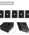 Set Of 5 M6 Thread Aluminum Alloy Sliders For Mounting Woodworking Equipment On Table Saws Press Tables And Workbenches