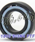 61800 Full Ceramic Bearing 10x19x5 Metric Si3N4/PTFE - VXB Ball Bearings
