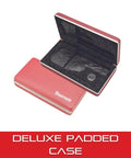 Durable Protective Case For Electronic Micrometers 3734 And 734 Series with foam padding and secure fit, open view