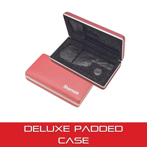 Durable Protective Case For Electronic Micrometers 3734 And 734 Series with foam padding and secure fit, open view