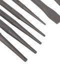 Kickin Tough 16 Piece Metalsmith Punch And Chisel Set For Auto Repairs, Pin Center Taper And Cold Gauge Tools To Hammer, Align Holes, And Shape Steel Like A Pro In The Shop, steel punches and chisels set
