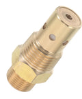 Brass Vertical Inline Air Compressor Check Valve With NPT Threaded Interface For Pneumatic Systems And Industrial Setups Space Saving Backflow Prevention Pump Accessory One Way Valve Pro Grade Leakproof Design brass inline check valve, NPT threaded, brass