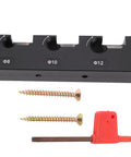 Shop-Ready Pro Grade Aluminum Round Planer And Dowel Jig Kit For Woodworking, Alloy Cutters For Accurate Round Shaping, Fits 8mm 10mm 12mm Dowels