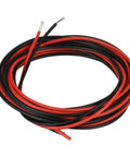 Legit Premium 18 AWG Silicone Wire Red And Black 5 Ft Stranded Tinned Copper Electrical Cable hella flexible, coiled wires.