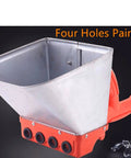 Heavy Duty Electric Paint Sprayer And Compact Mortar Gun Deliver Hella Smooth Coverage For Walls And Real Deal Home Renovation Projects Easy Setup With Knockout Results Guaranteed, four-hole painting attachment.