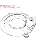 Clear Splash Guard For Stand Mixer PC Cover Keeps Mess Down And Counter Clean Spillproof Shield For High Speed Mixing