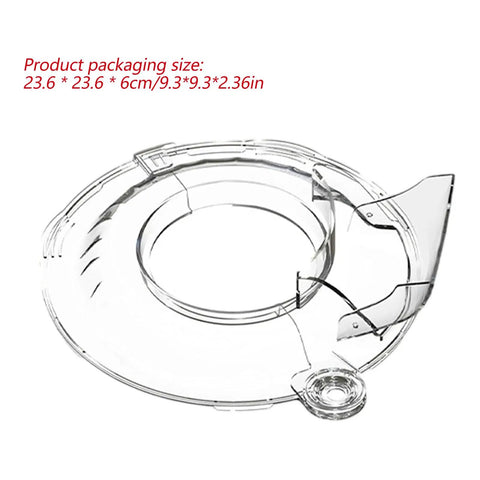 Transparent Splash Guard For Stand Mixers Replacement Part Anti Splash Cover Kitchen Essential For Home Baking And Busy Bakers Quick Install Fits Most Bowls Durable PC Construction For Easy Cleaning