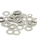 304 Stainless Steel Flat Washer Set 200 Pcs M3 To M10 Assorted Gaskets For Fasteners Built To Spread Load Keep Thickness Deliver Consistent Clamp Beefy Durability For DIY Spares Kit And Projects, assorted washers
