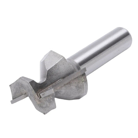 Premium Arc Bending Router Bit For Seamless R18 Radius Cuts With 2 Inch Shank And Solid Tungsten Steel Construction, showing cutting edge detail.