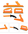 Five Piece Push Block And Push Stick Set For Woodworking Safety, A Handy All In One Table Saw Push Sticks Kit, Radial Saw Accessories For A Safer, Cleaner Cut, Plus Easy One Handed Handling.