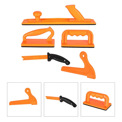 Five Piece Push Block And Push Stick Set For Woodworking Safety, A Handy All In One Table Saw Push Sticks Kit, Radial Saw Accessories For A Safer, Cleaner Cut, Plus Easy One Handed Handling.