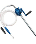 Super Handy Gralaria Manual Oil Transfer Pump For Mechanics And Garage Pros With 2M Hose Plus 32Cm Inlet Pipe on a white background.
