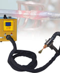 Heavy Hitter 1500 Watt Induction Bolt Heater And Stuck Fastener Remover With Built In Water Cooling, showing unit and hose.